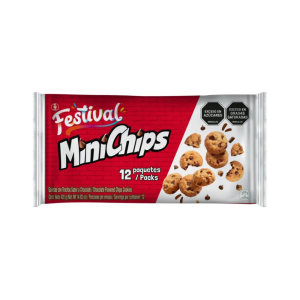 galletas minichips 420g